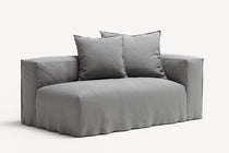 NOMAD - 2 Seat - Right - Brushed Cotton Light Gray