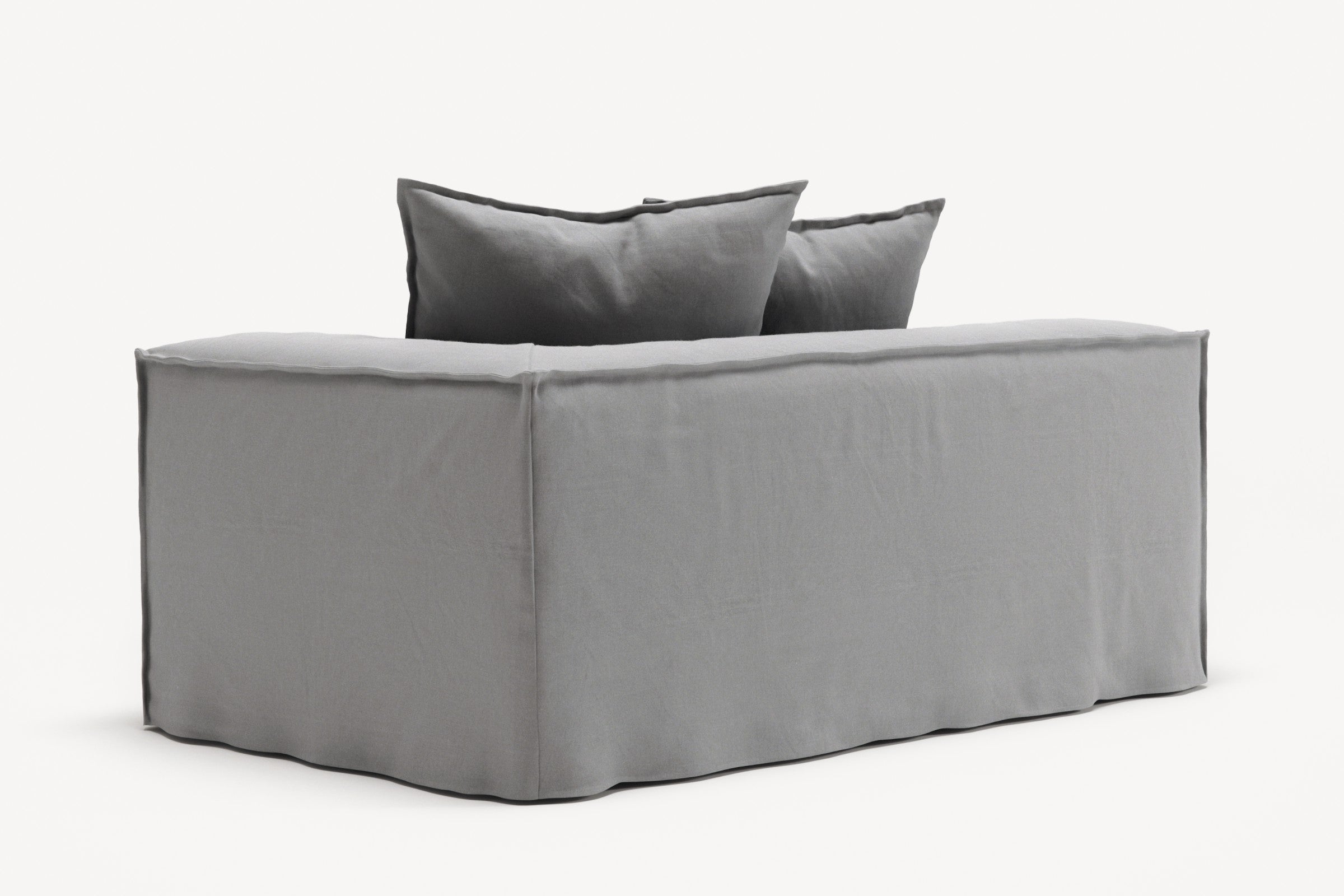 NOMAD - 2 Seat - Right - Brushed Cotton Light Gray
