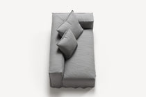 NOMAD - 2 Seat - Right - Brushed Cotton Light Gray