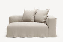 NOMAD - 2 Seat - Right - Pure Linen Off-White