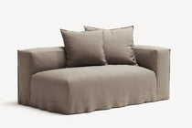 NOMAD - 2 Seat - Right - Pure Linen Pale Gray
