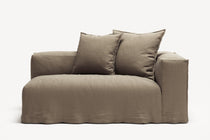 NOMAD - 2 Seat - Right - Pure Linen Natural
