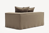 NOMAD - 2 Seat - Right - Pure Linen Natural