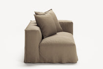 NOMAD - 2 Seat - Right - Pure Linen Natural