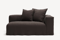 NOMAD - 2 Seat - Right - Pure Linen Truffle Brown