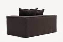 NOMAD - 2 Seat - Right - Pure Linen Truffle Brown