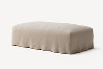 NOMAD - Pouf - Brushed Cotton Sandy Beige