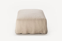 NOMAD - Pouf - Brushed Cotton Sandy Beige