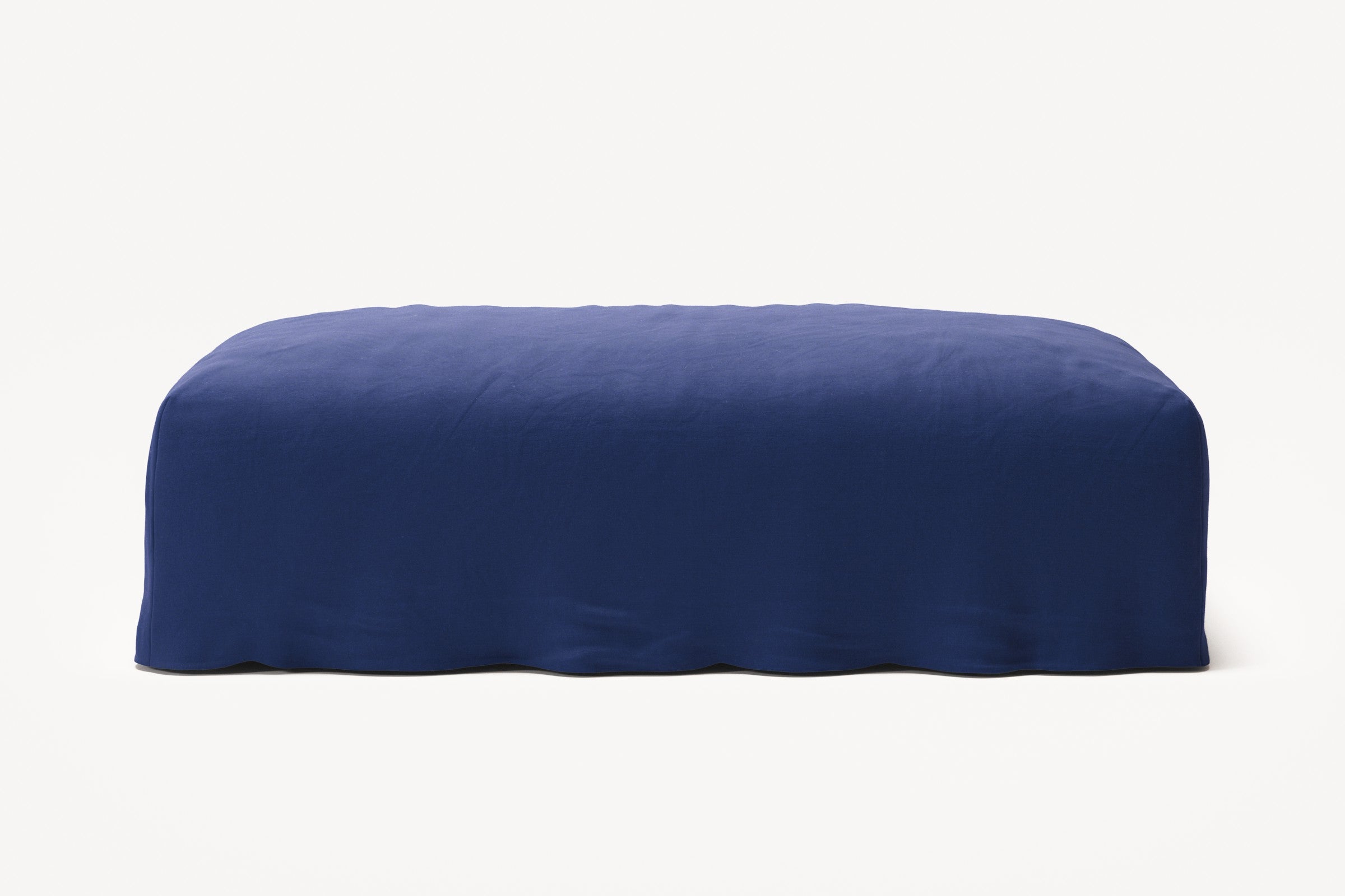 NOMAD - Pouf - Brushed Cotton Dark Blue