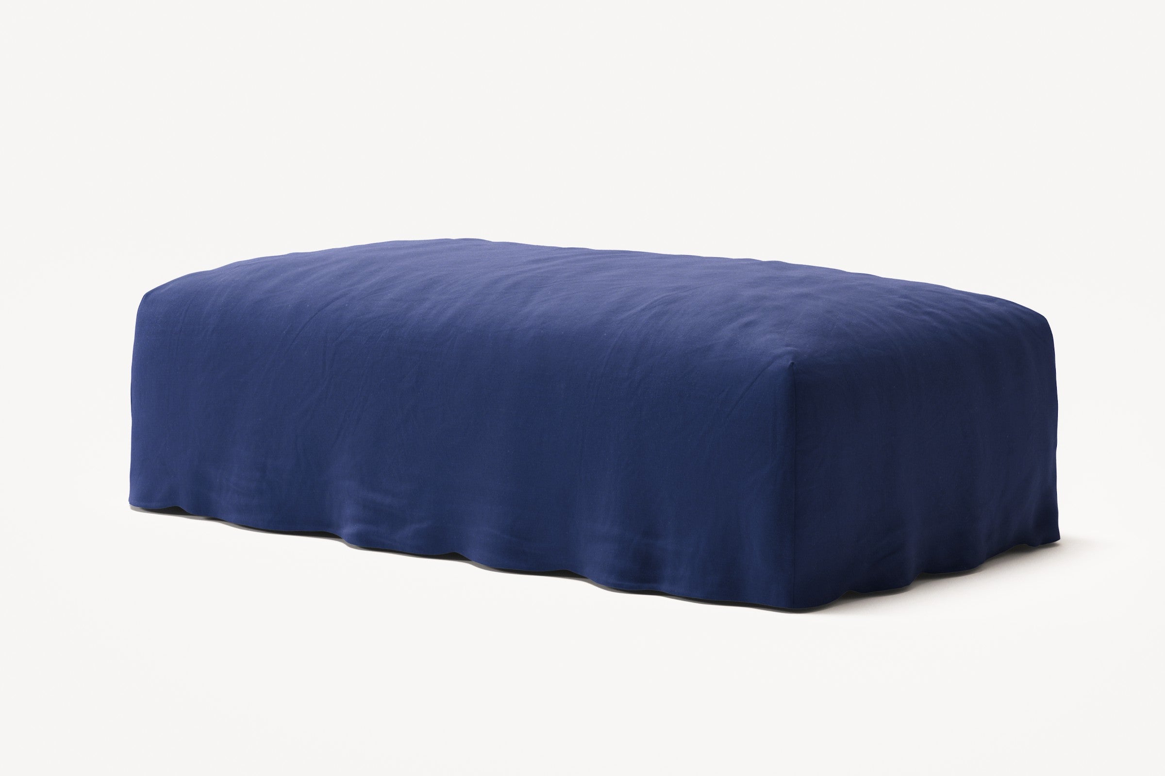 NOMAD - Pouf - Brushed Cotton Dark Blue