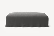NOMAD - Pouf - Brushed Cotton Dark Gray