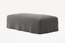 NOMAD - Pouf - Brushed Cotton Dark Gray