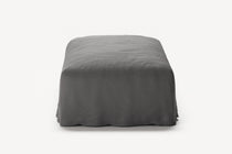 NOMAD - Pouf - Brushed Cotton Dark Gray