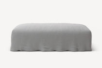 NOMAD - Pouf - Brushed Cotton Light Gray