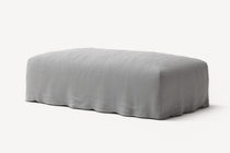 NOMAD - Pouf - Brushed Cotton Light Gray