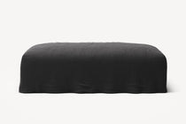 NOMAD - Pouf - Pure Linen Dark Charcoal