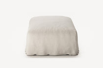 NOMAD - Pouf - Pure Linen Off-White
