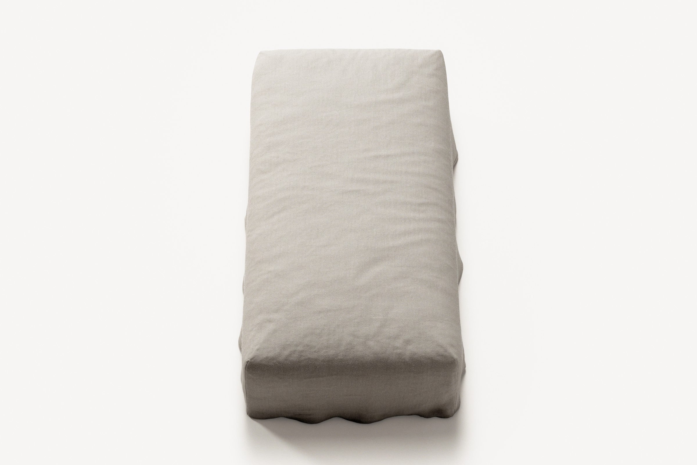 NOMAD - Pouf - Pure Linen Off-White