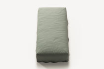 NOMAD - Pouf - Pure Linen Vivid Green