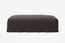 NOMAD - Pouf - Pure Linen Truffle Brown