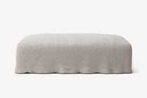 NOMAD - Pouf - Textured Blend Beige