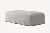 NOMAD - Pouf - Textured Blend Beige