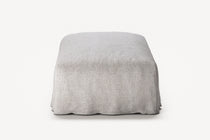 NOMAD - Pouf - Textured Blend Beige