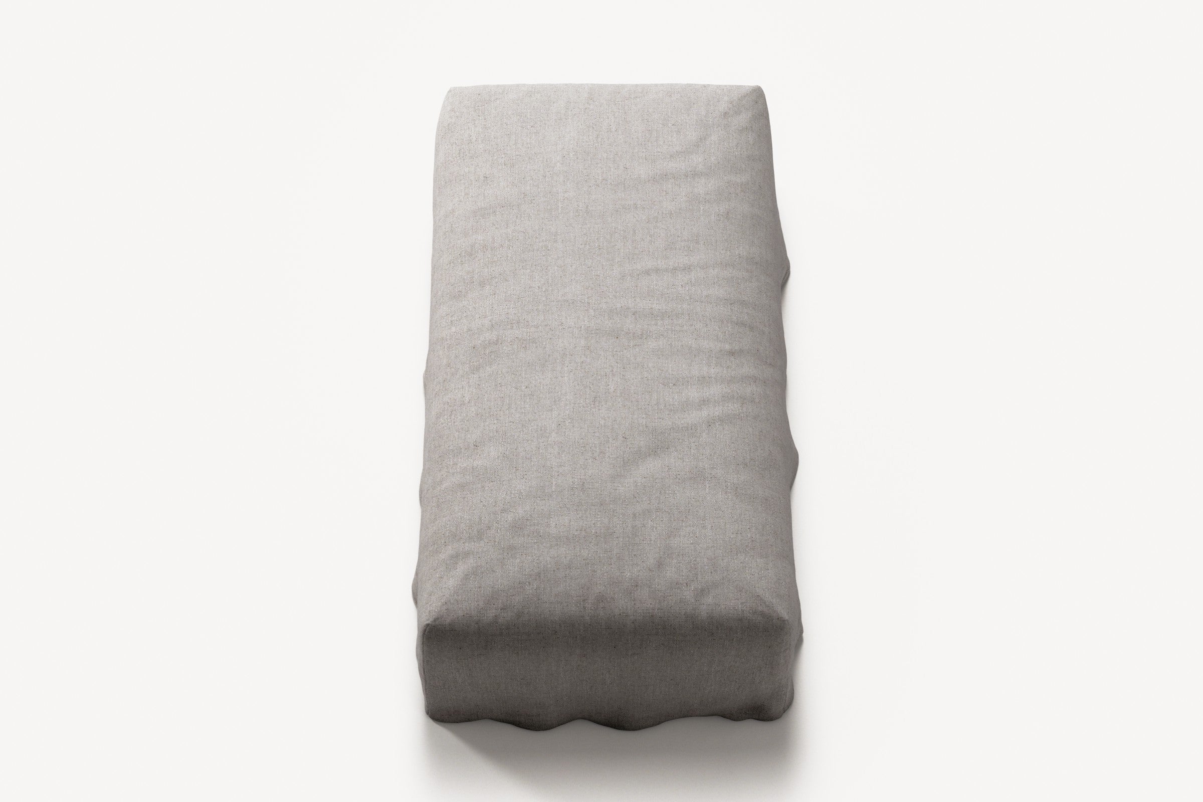 NOMAD - Pouf - Textured Blend Beige