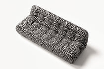 Paloma - 3 Seat - Chenille Jacquard Zebra Black White