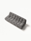 Paloma - 3 Seat - Chenille Jacquard Zebra Black White
