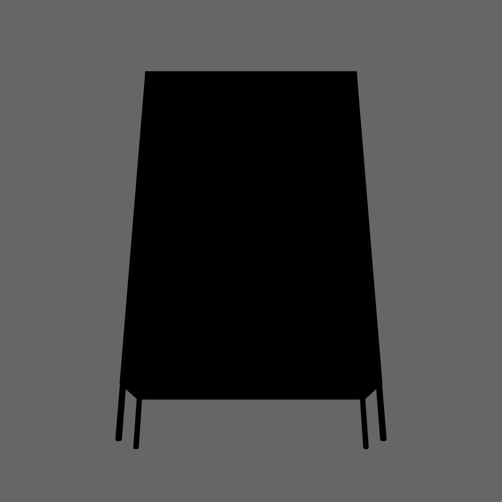 Vitrine - Cabinet - Antracite - Metal